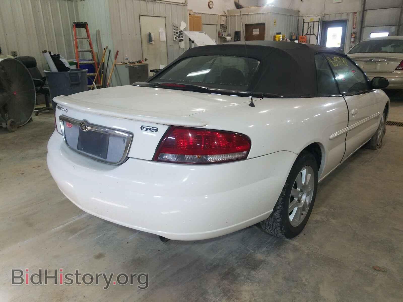 2005 CHRYSLER SEBRING - VIN: 1C3EL75R15N524270 - Фото 4