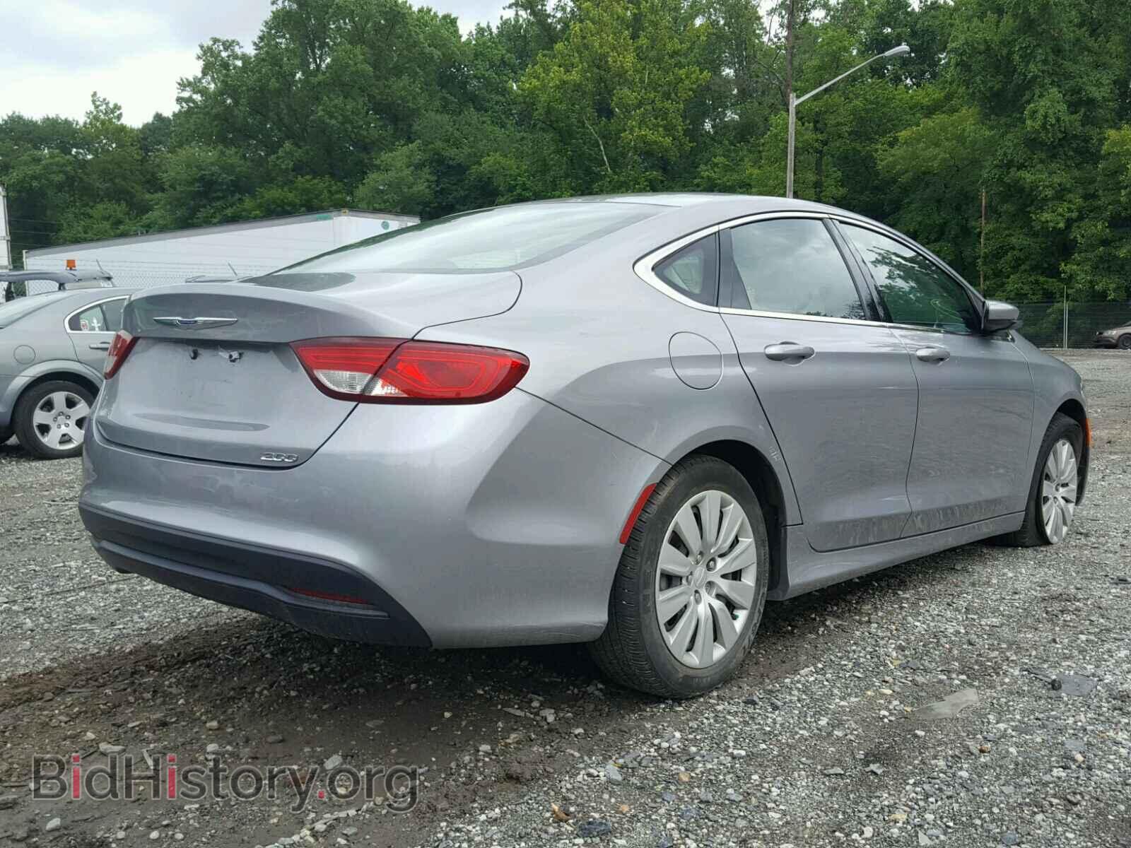 2016 CHRYSLER 200 - VIN: 1C3CCCFB7GN121625 - Фото 4