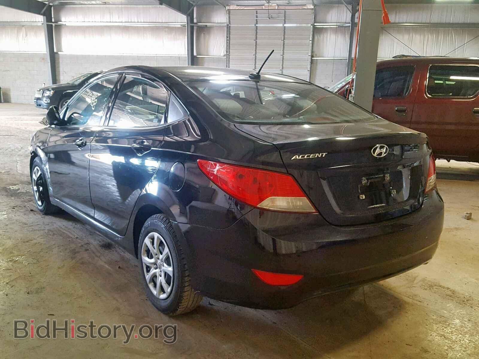 2014 HYUNDAI ACCENT - VIN: KMHCT4AE8EU741742 - Фото 3