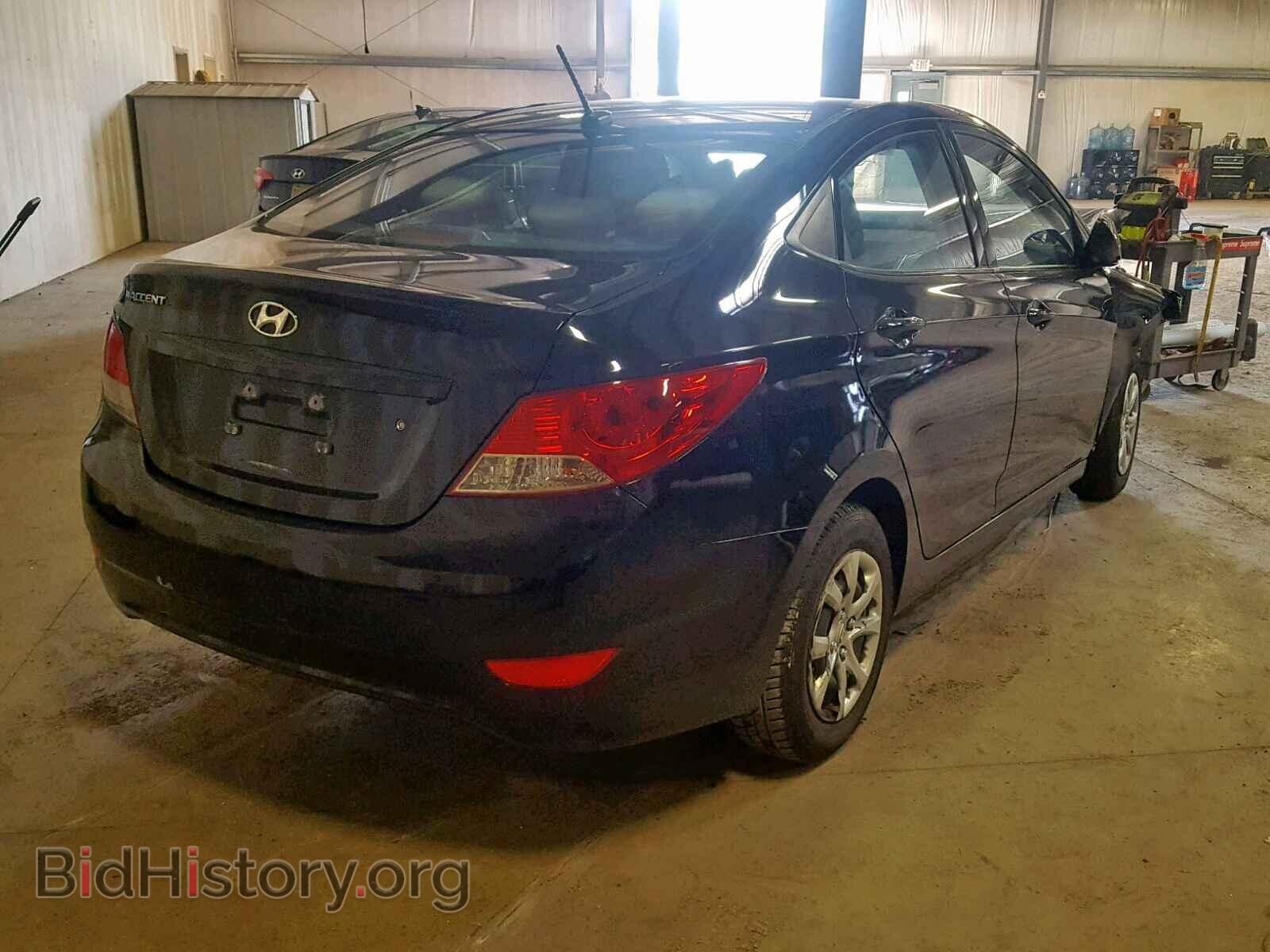 2014 HYUNDAI ACCENT - VIN: KMHCT4AE8EU741742 - Фото 4