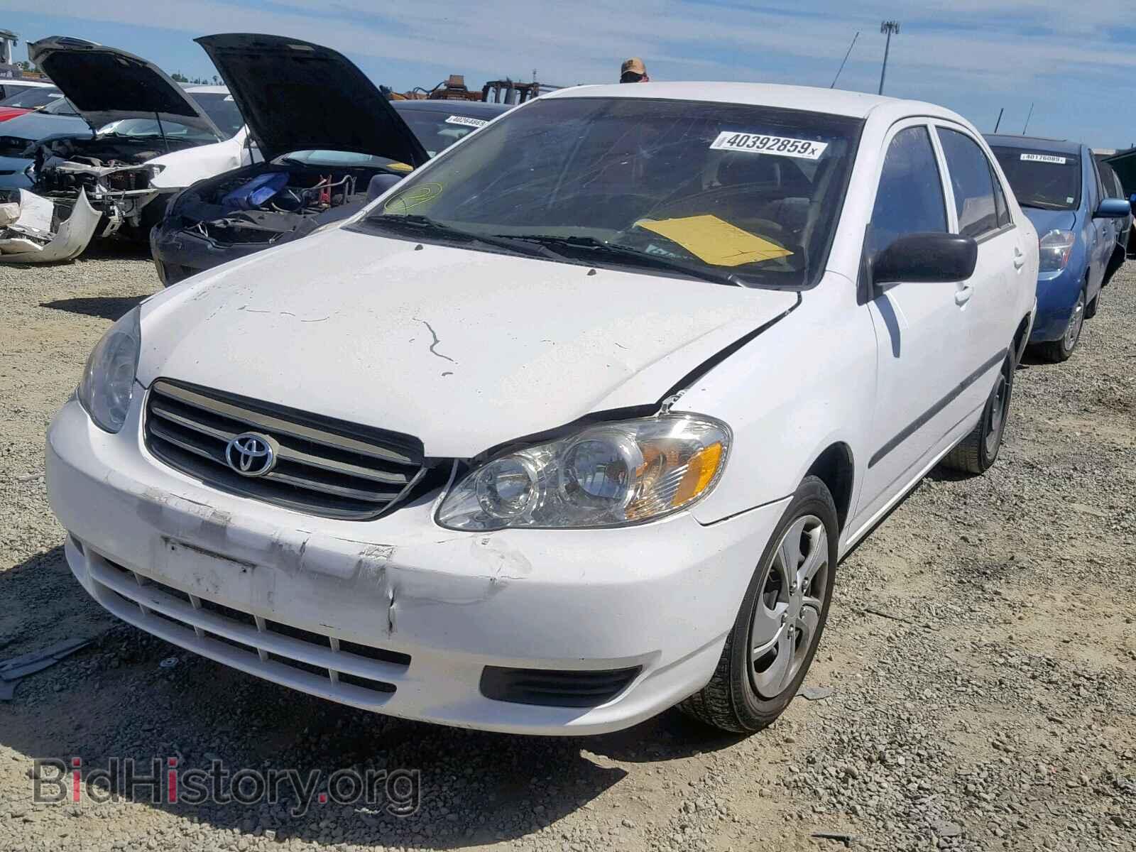 2003 TOYOTA COROLLA - VIN: 1NXBR32E93Z178765 - Фото 2