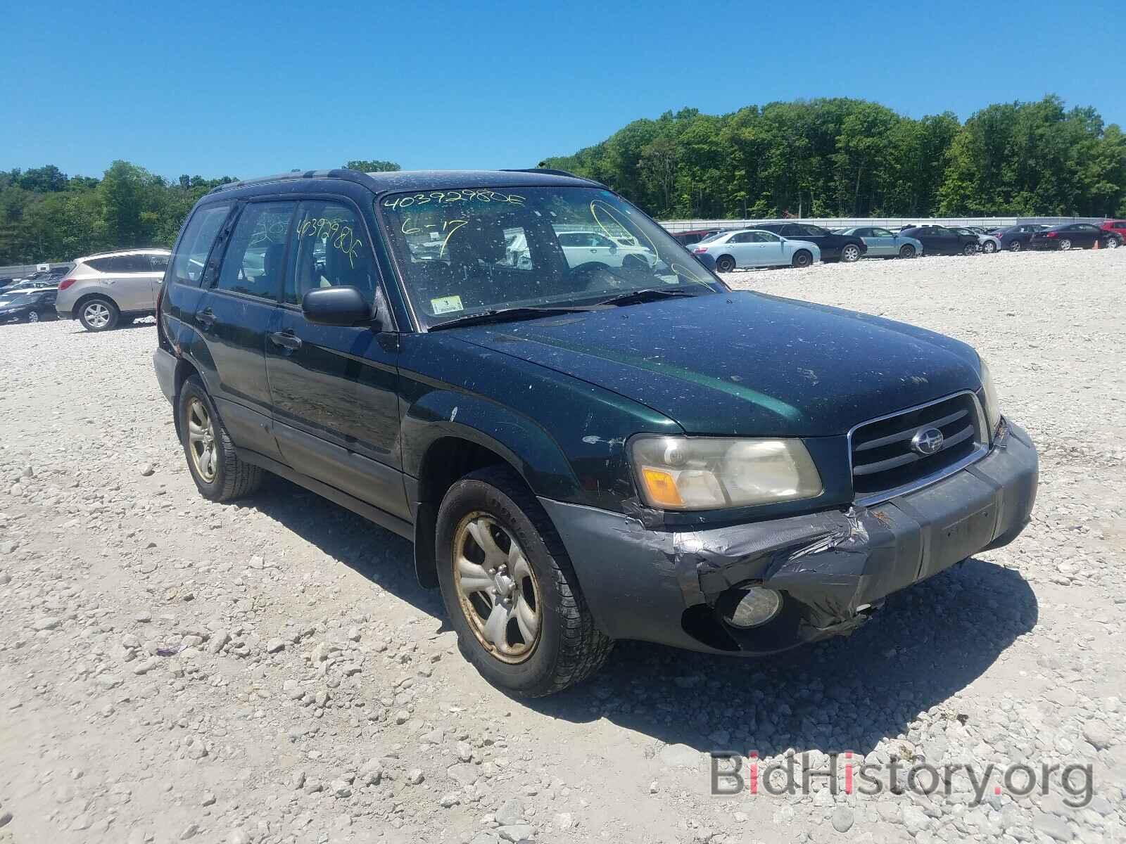 Photo JF1SG63683H730998 - SUBARU FORESTER 2003