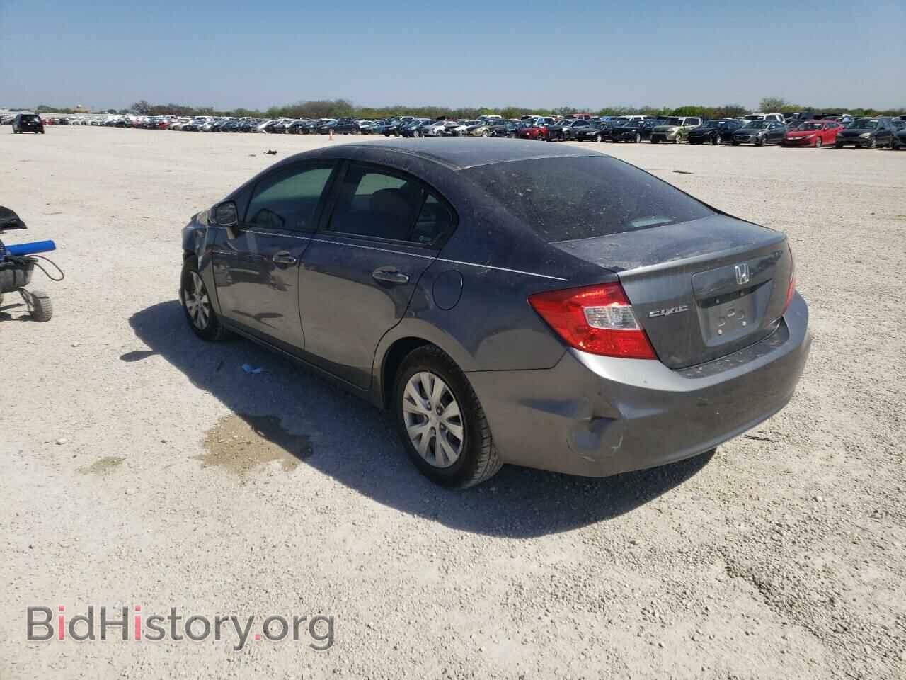 2012 HONDA CIVIC - VIN: 2HGFB2F57CH320291 - Фото 3