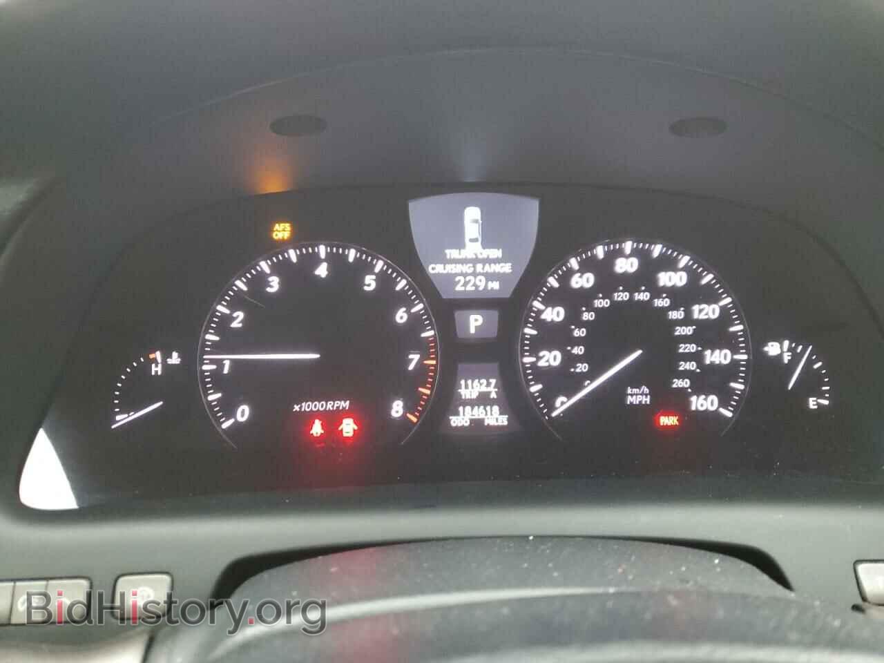 2010 LEXUS LS460 - VIN: JTHBL5EF3A5094906 - Фото 9