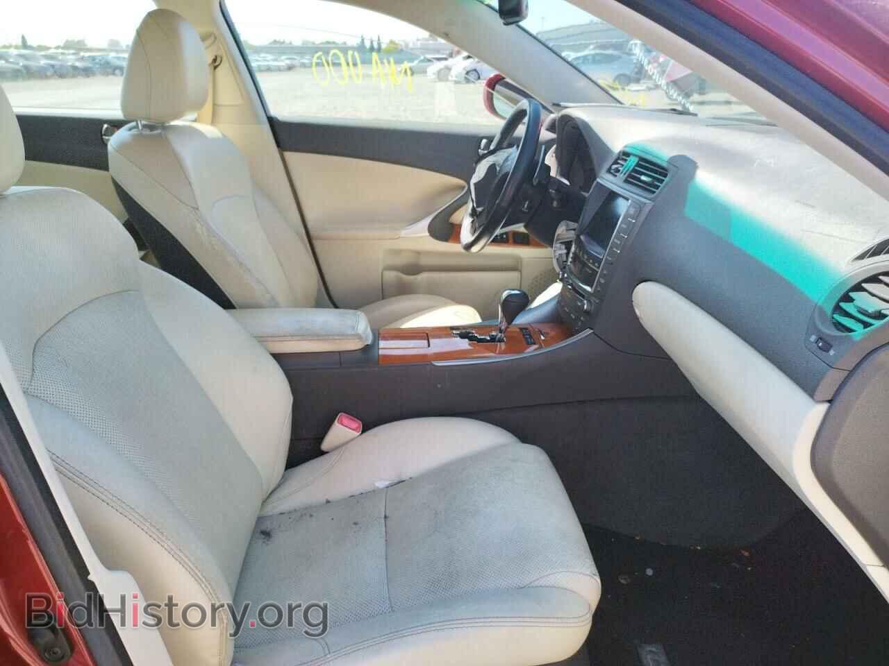 2009 LEXUS IS - VIN: JTHBK262495088766 - Фото 5
