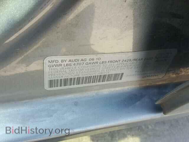 2011 AUDI A4 - VIN: WAUEFAFL9BN001646 - Photo 10