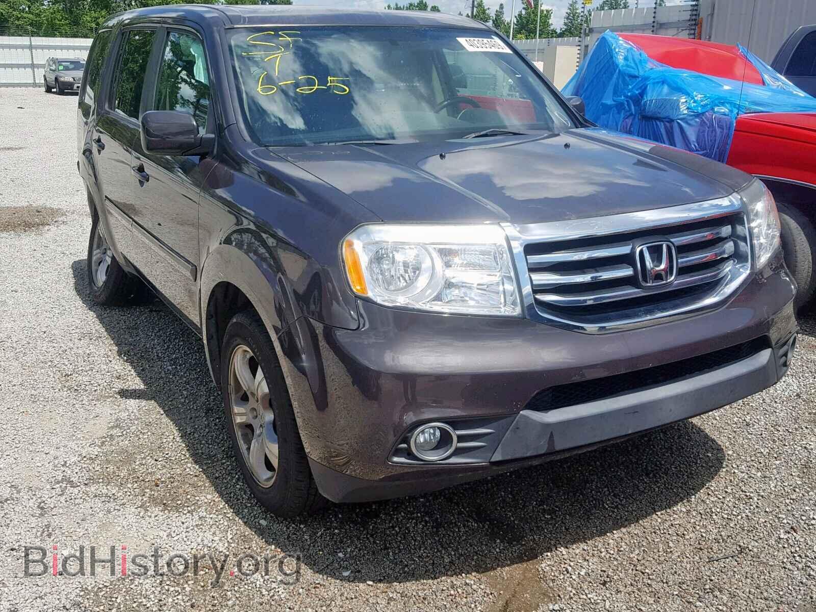 Photo 5FNYF3H58DB041745 - HONDA PILOT EXL 2013