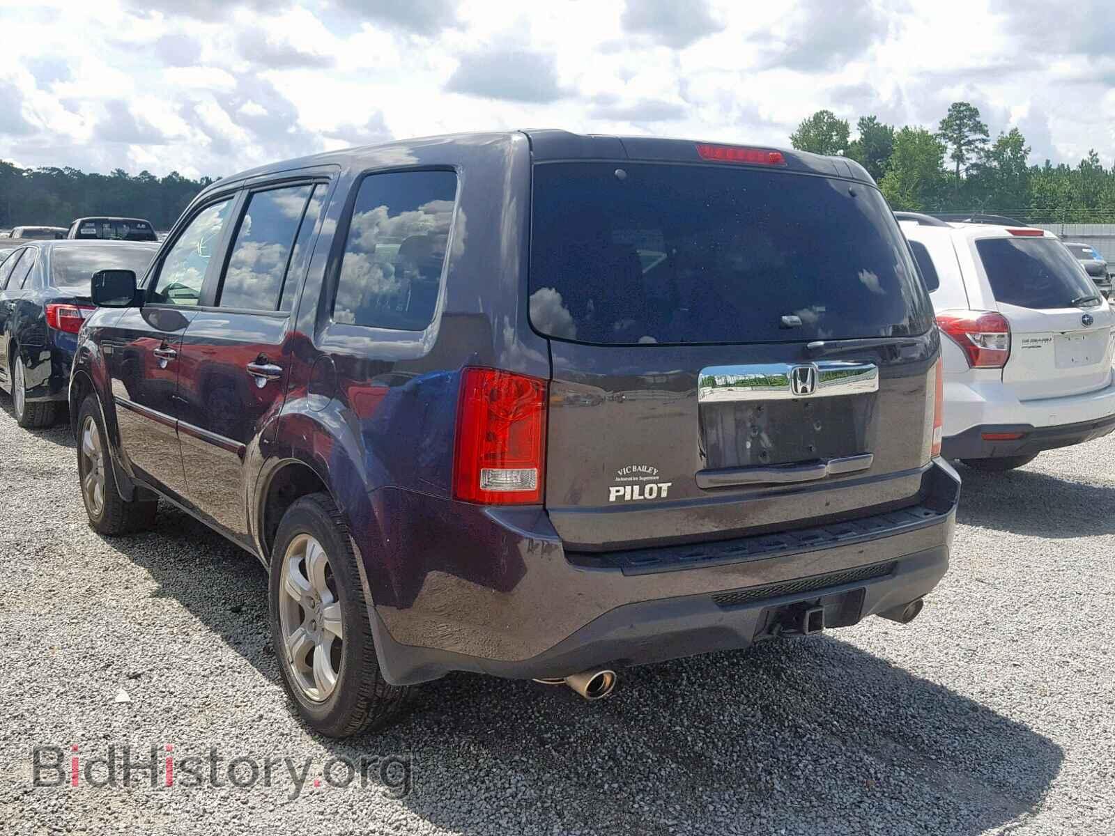 2013 HONDA PILOT EXL - VIN: 5FNYF3H58DB041745 - Фото 3