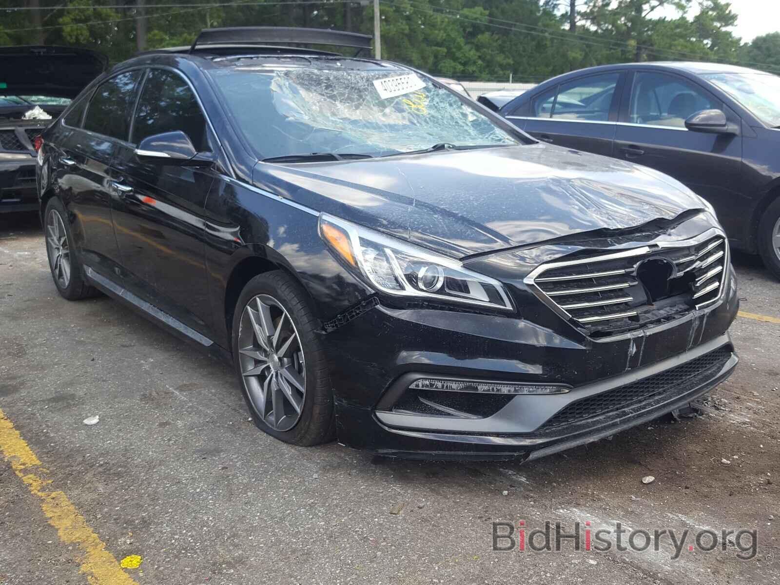 Photo 5NPE34AB6FH079593 - HYUNDAI SONATA 2015