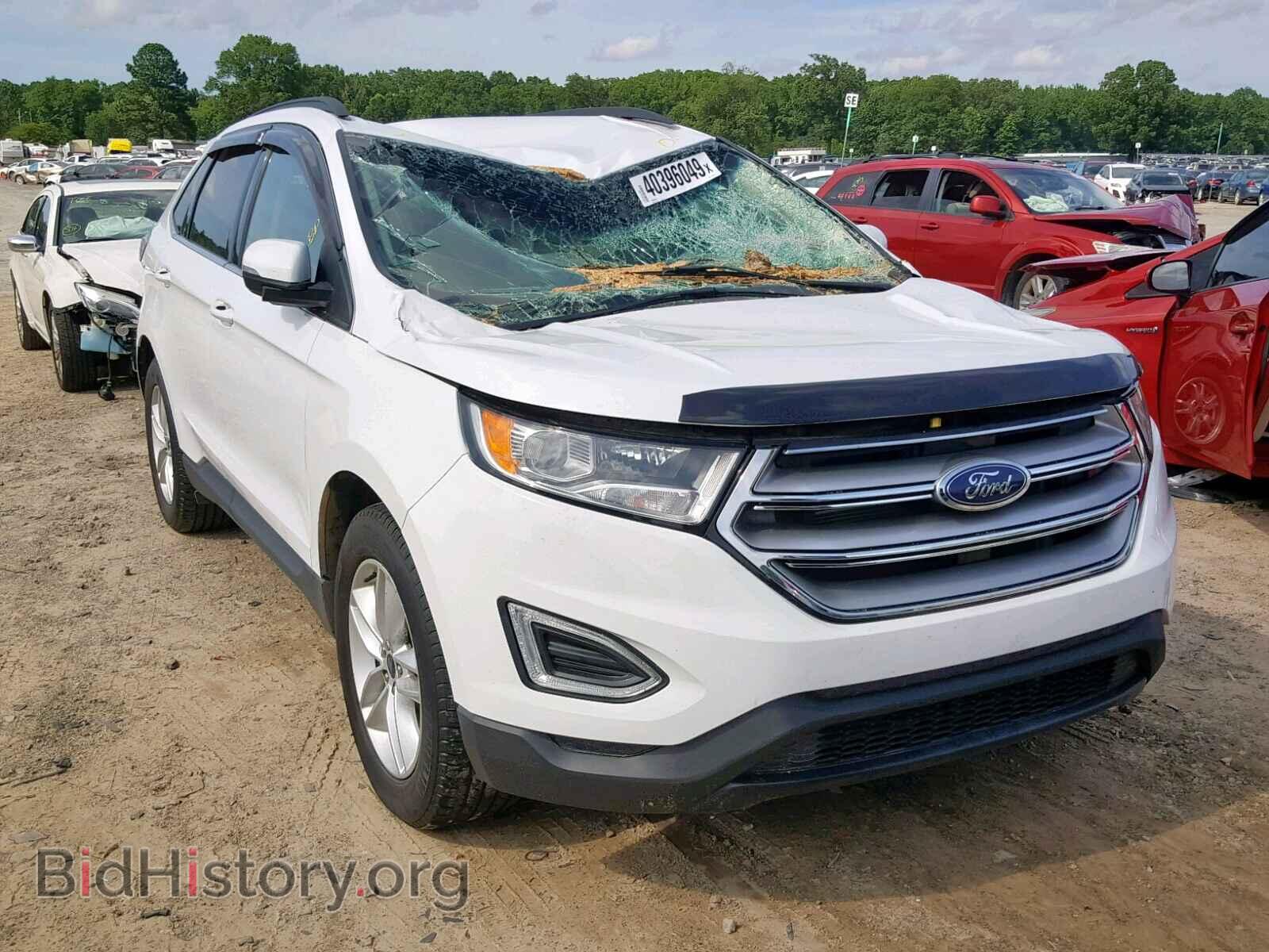 Фотография 2FMTK3J89FBC22200 - FORD EDGE SEL 2015