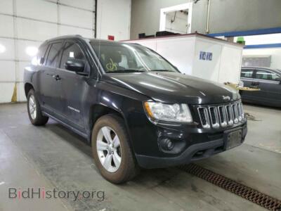 2012 Jeep COMPASS Compass SP, черный — VIN 1C4NJDBB7CD675222, Copart