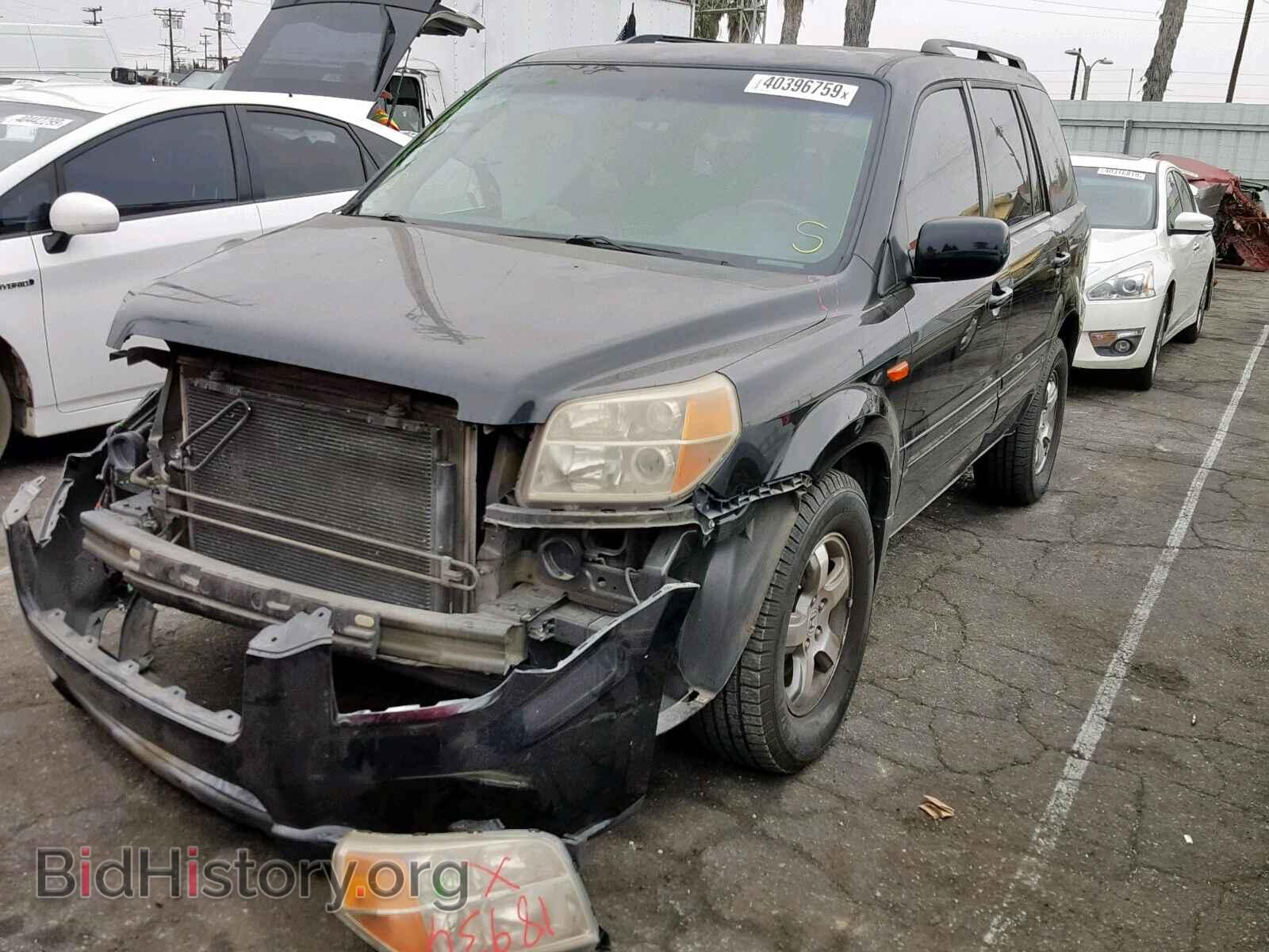 2008 HONDA PILOT EX - VIN: 5FNYF28498B007322 - Photo 2