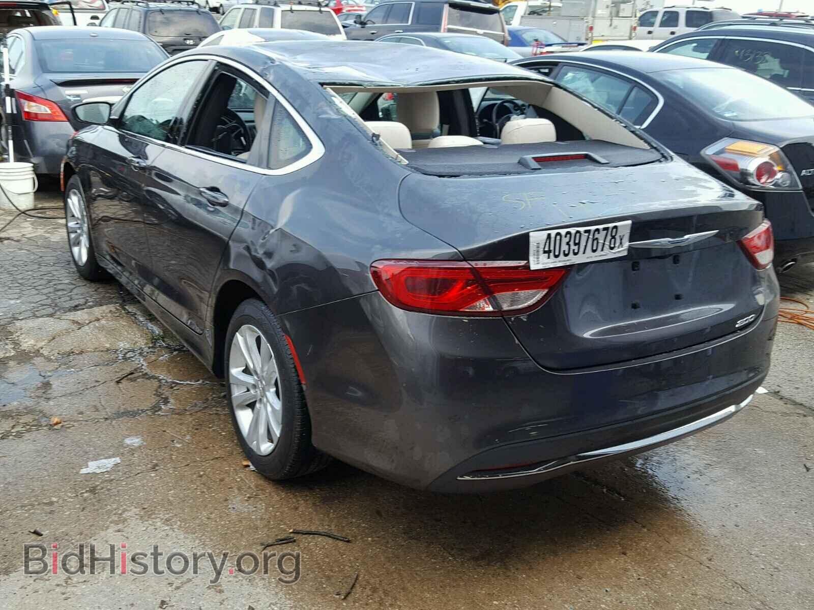 2015 CHRYSLER 200 - VIN: 1C3CCCAB8FN611271 - Фото 3