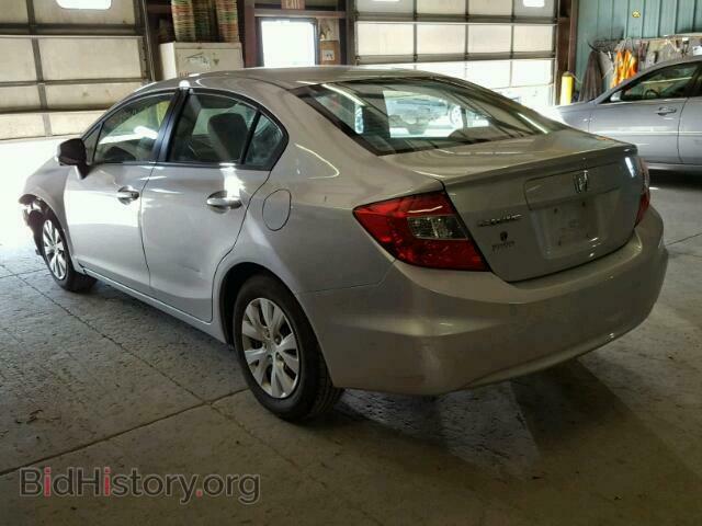 2012 HONDA CIVIC LX - VIN: 2HGFB2F54CH520903 - Фото 3