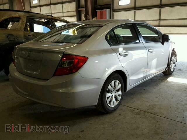 2012 HONDA CIVIC LX - VIN: 2HGFB2F54CH520903 - Фото 4