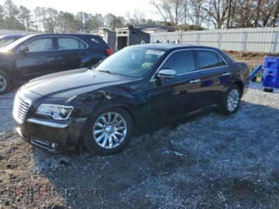 2013 Chrysler 300, черный — VIN 2C3CCAAG1DH508389, Copart