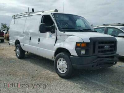 2008 Ford ECONOLINE, белый — VIN 1FTNS24W78DB00286, Copart