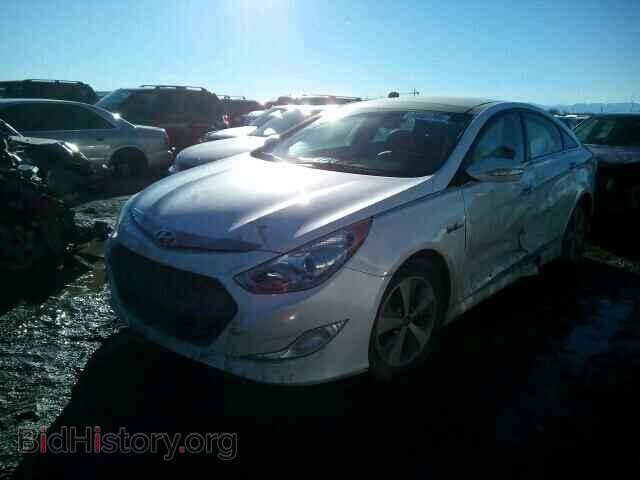 2012 HYUNDAI SONATA - VIN: KMHEC4A49CA021557 - Фото 2