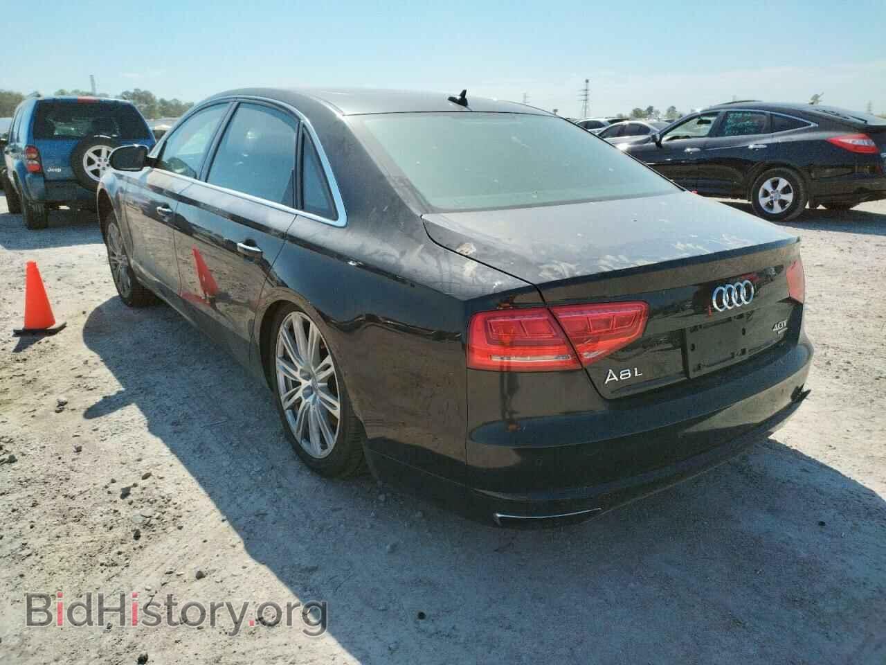 2013 AUDI A8 - VIN: WAUR2AFD3DN030469 - Фото 3