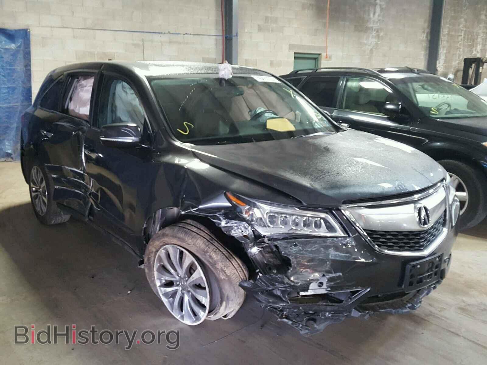 Фотография 5FRYD4H42EB001017 - ACURA MDX 2014