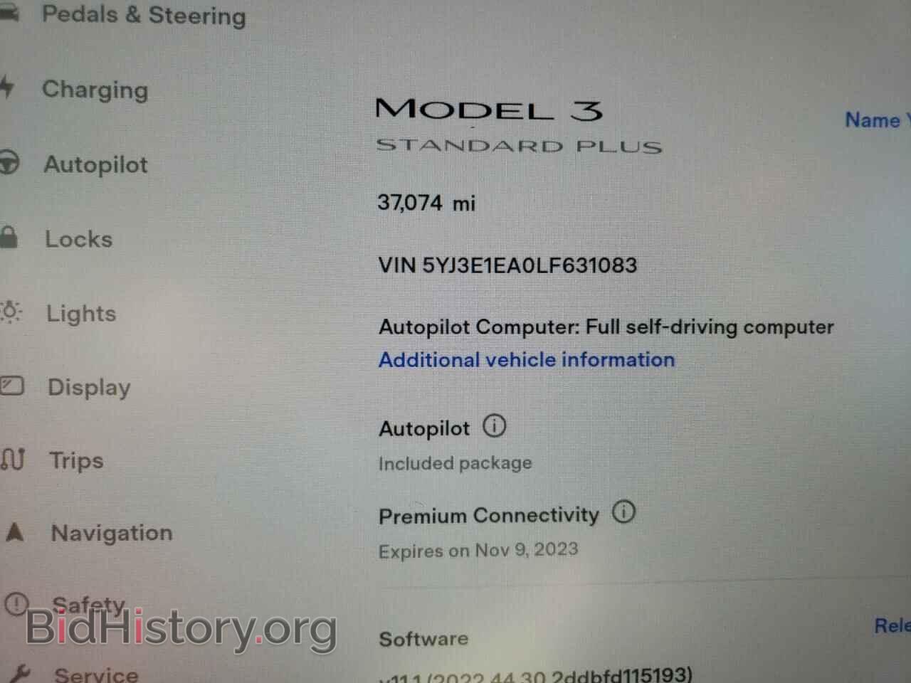 2020 TESLA MODEL 3 - VIN: 5YJ3E1EA0LF631083 - Фото 9