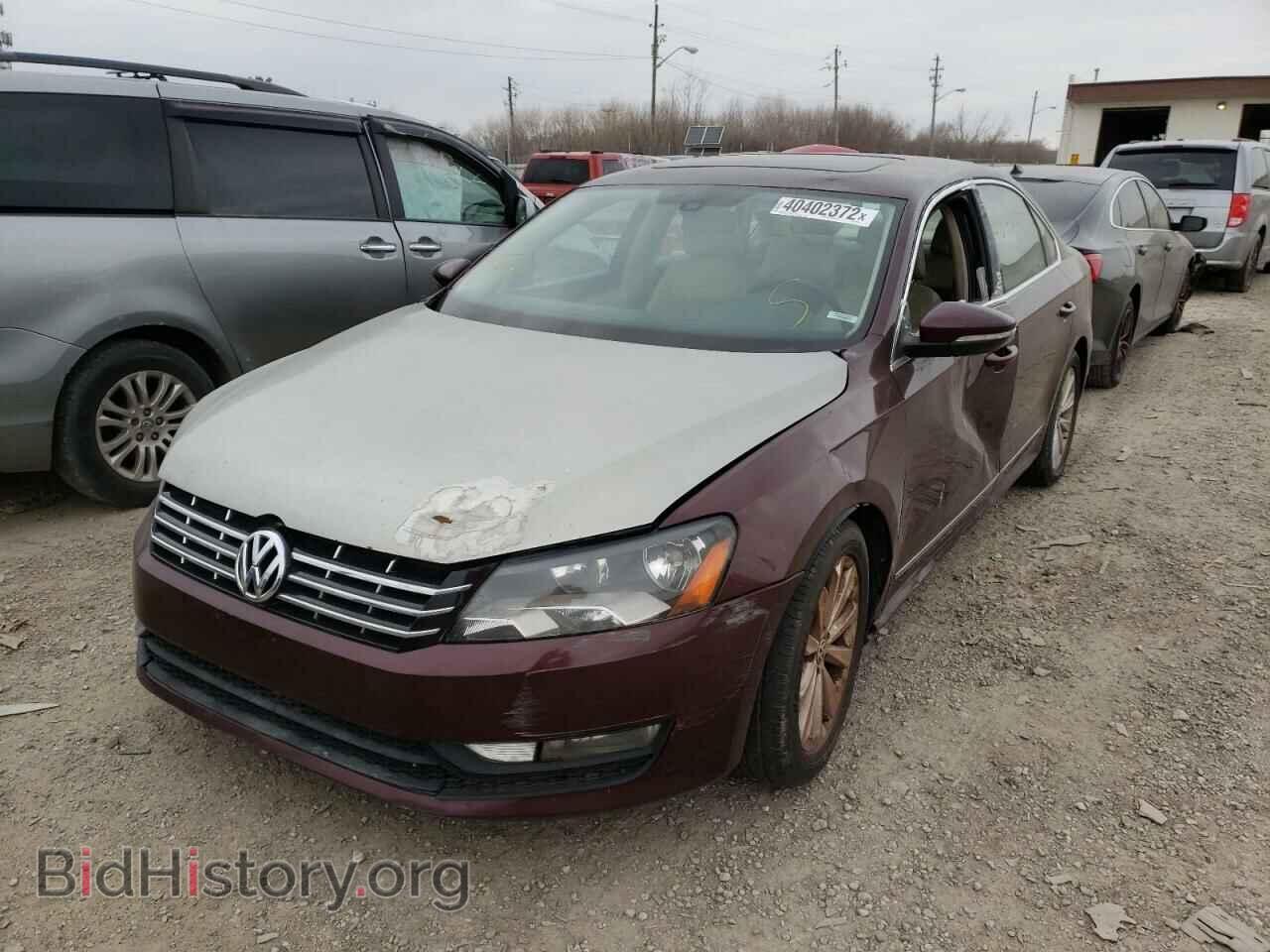 2012 VOLKSWAGEN PASSAT - VIN: 1VWCP7A35CC025681 - Фото 2