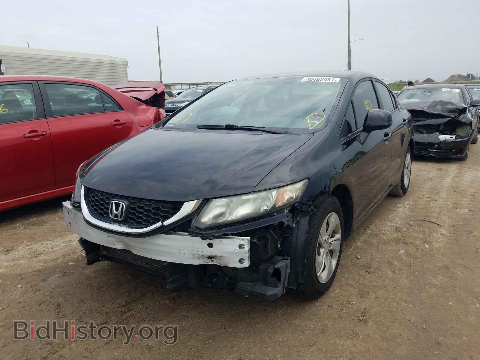 2013 HONDA CIVIC - VIN: 19XFB2F53DE044526 - Фото 2