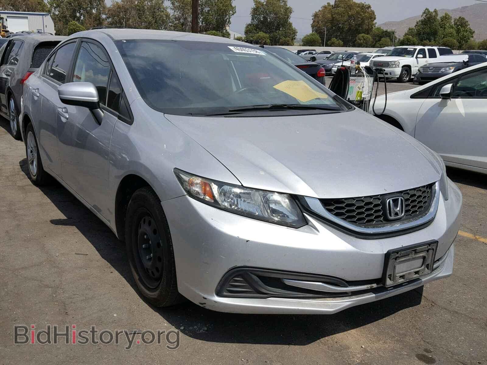 Фотография 19XFB2F52EE214182 - HONDA CIVIC LX 2014