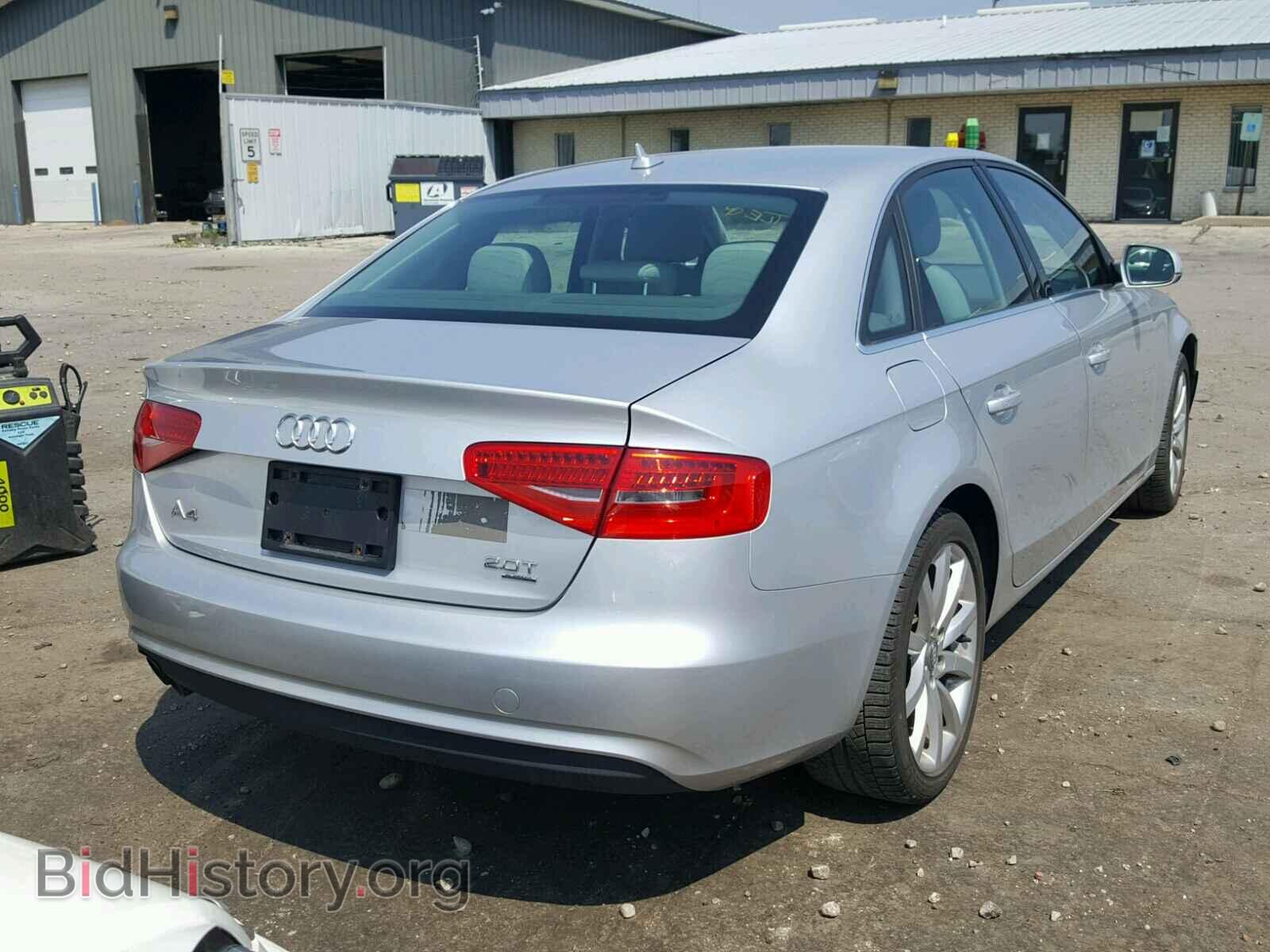 2013 AUDI A4 - VIN: WAUFFAFL2DN014746 - Photo 4