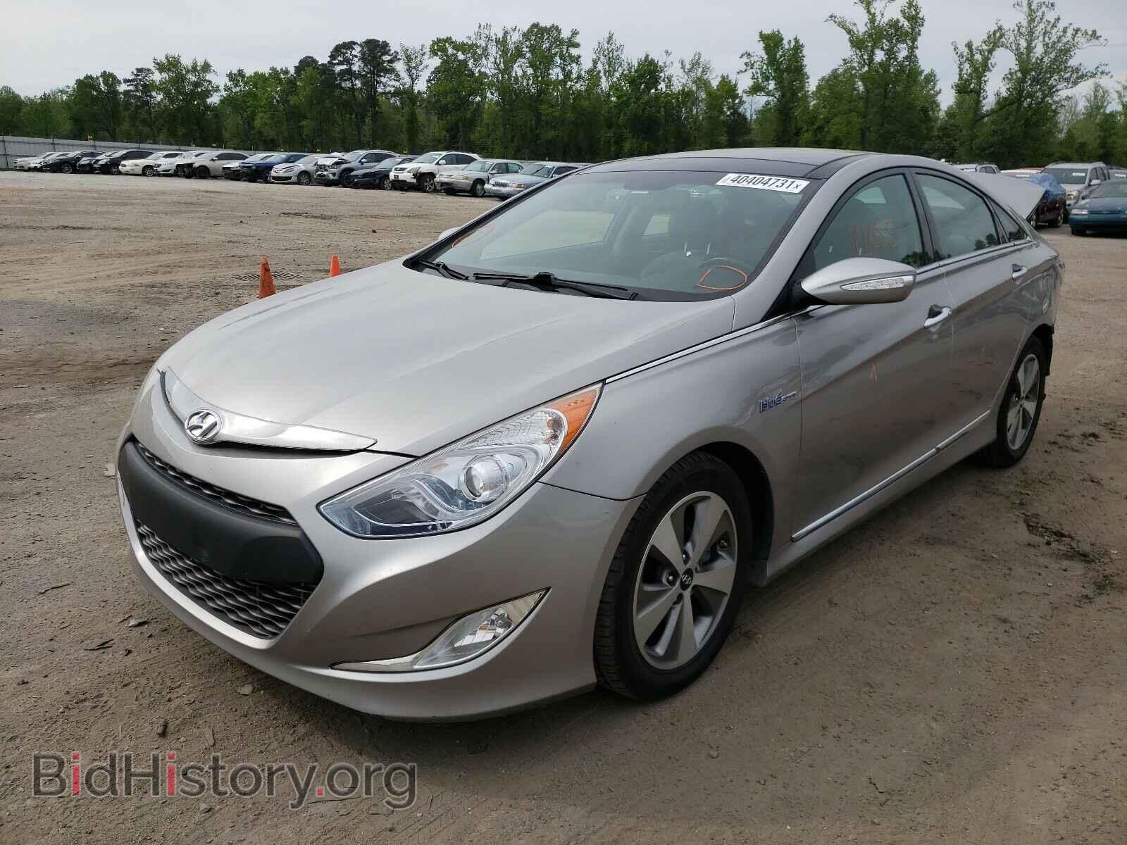 2012 HYUNDAI SONATA - VIN: KMHEC4A49CA036821 - Фото 2