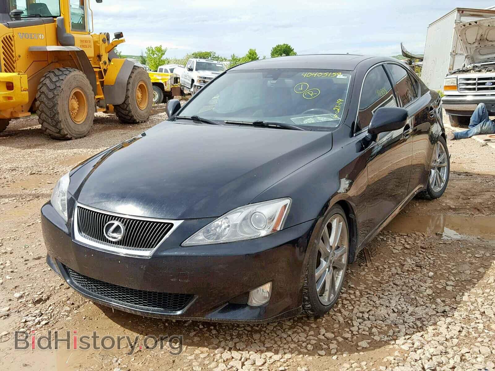 2007 LEXUS IS - VIN: JTHBE262375014632 - Фото 2