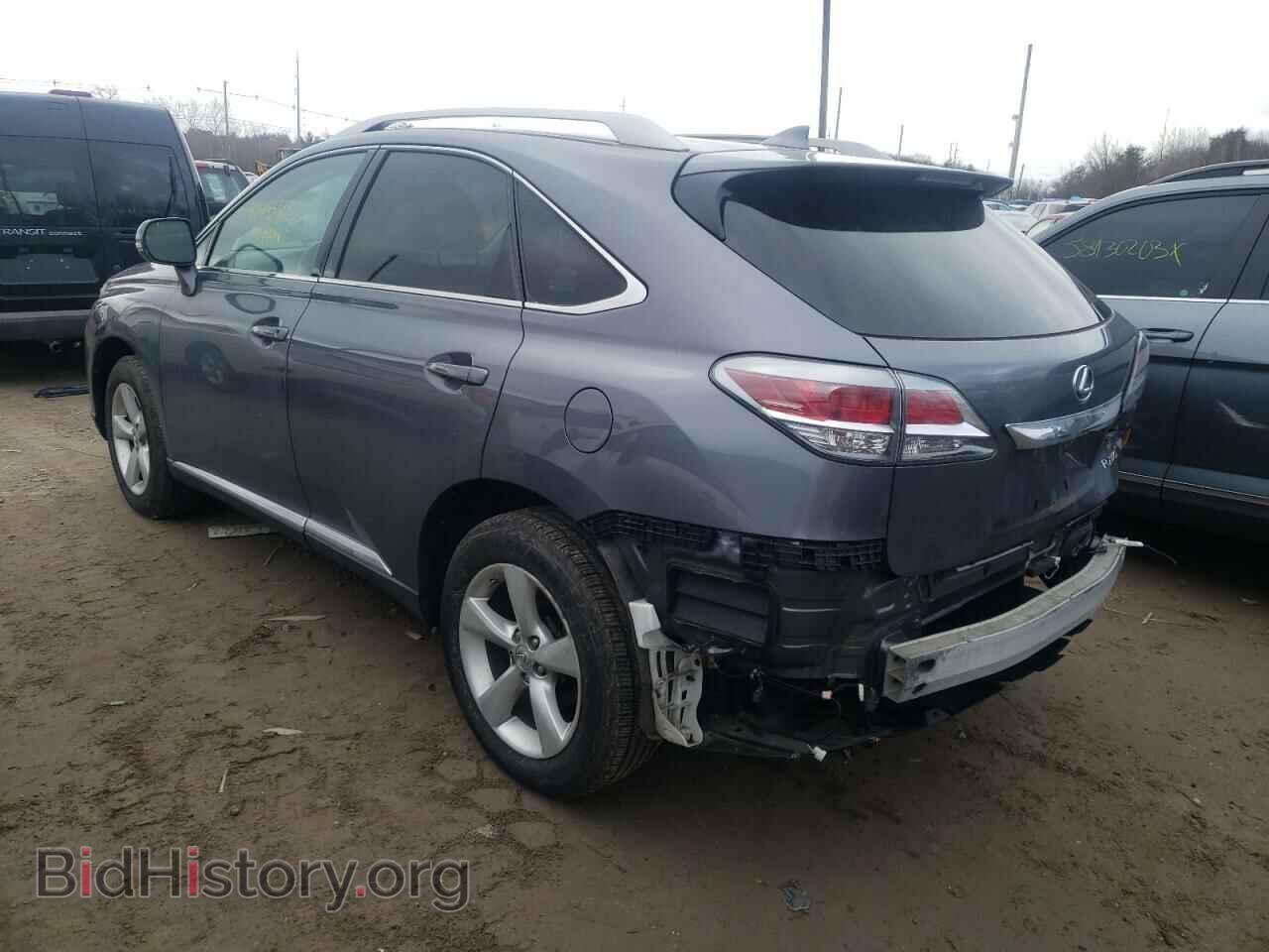 2015 LEXUS RX - VIN: 2T2BK1BAXFC283791 - Фото 2