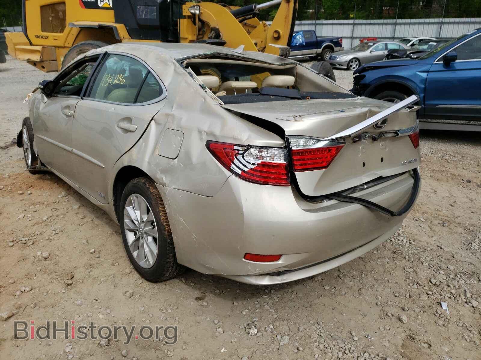 2013 LEXUS ES300 - VIN: JTHBW1GG4D2009647 - Фото 3