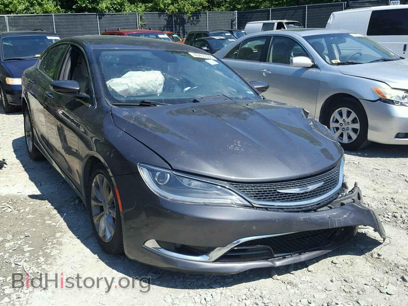 Фотография 1C3CCCCB3FN525010 - CHRYSLER 200 2015