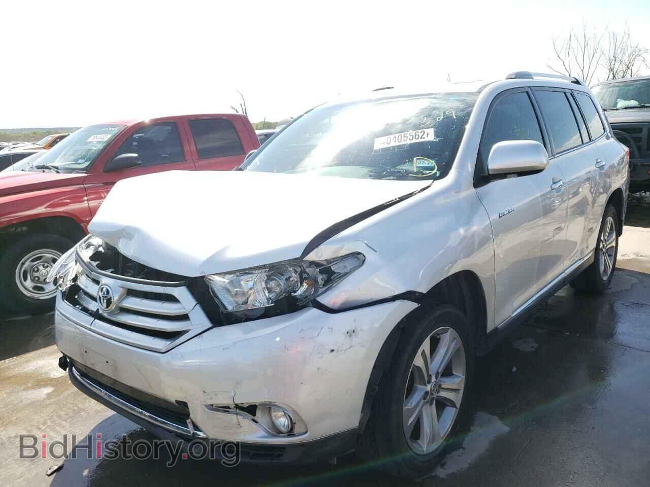 2012 TOYOTA HIGHLANDER - VIN: 5TDDK3EH3CS153517 - Фото 2