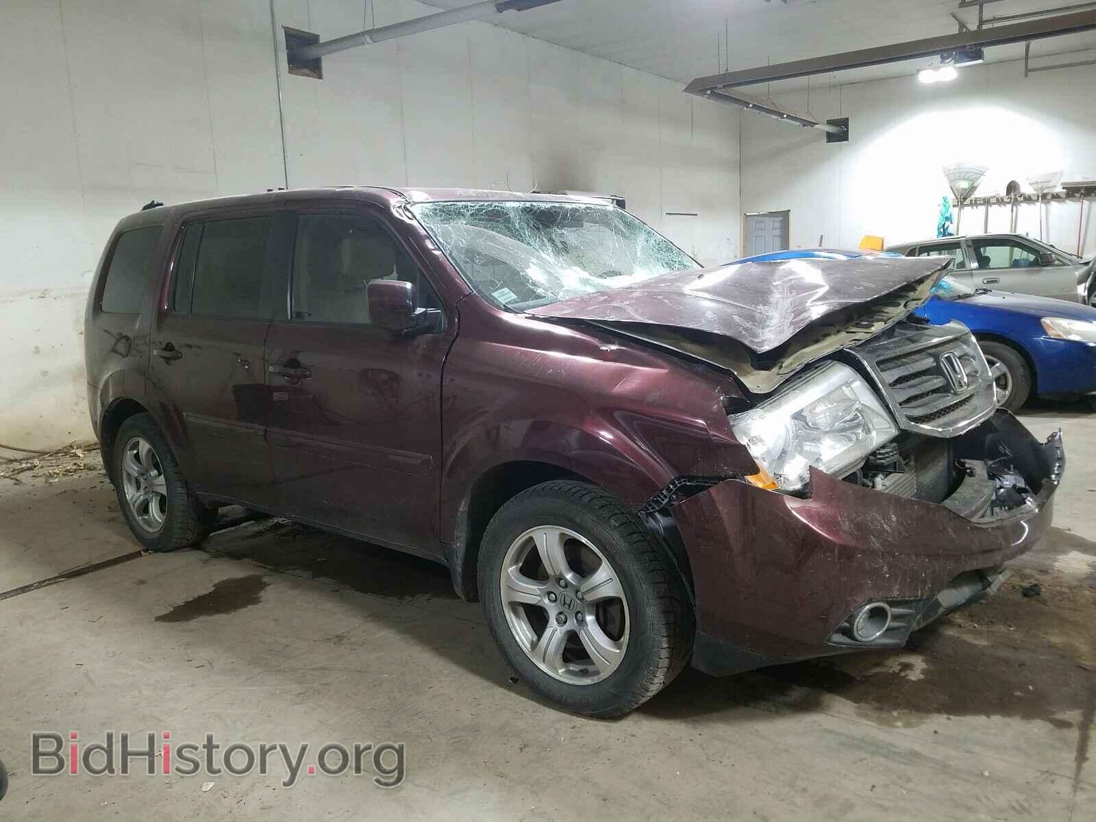 Photo 5FNYF4H5XDB021695 - HONDA PILOT 2013