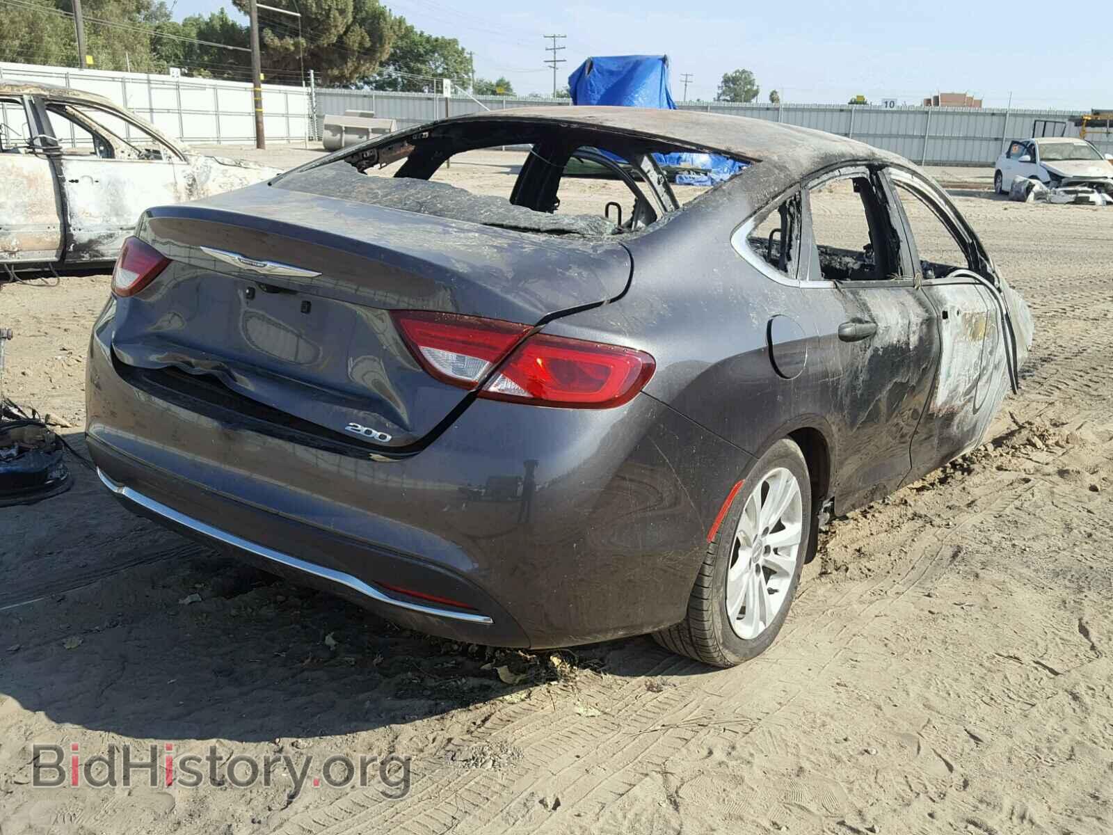 2015 CHRYSLER 200 - VIN: 1C3CCCAB6FN609115 - Фото 4