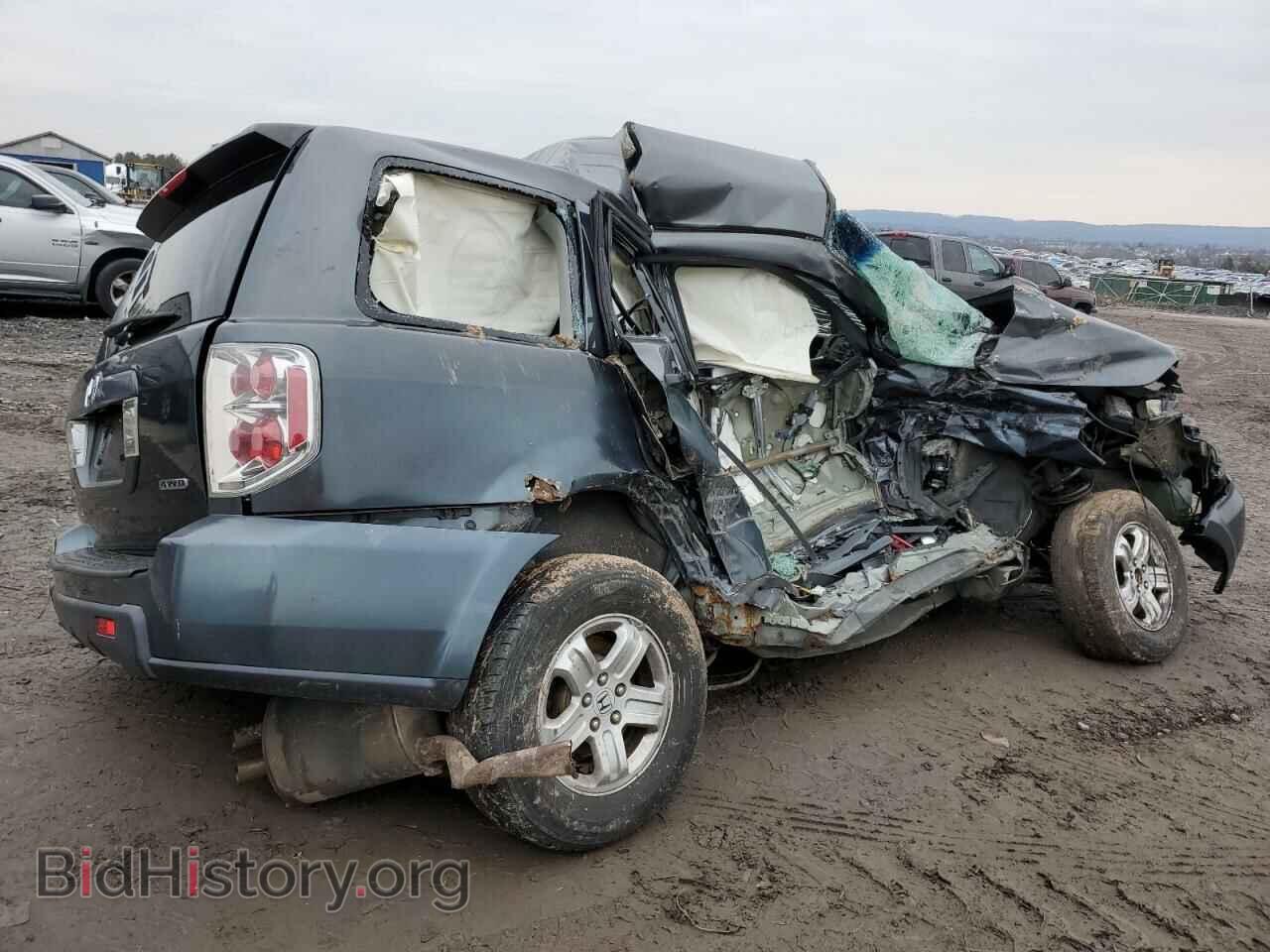 2006 HONDA PILOT - VIN: 2HKYF18166H540629 - Фото 3
