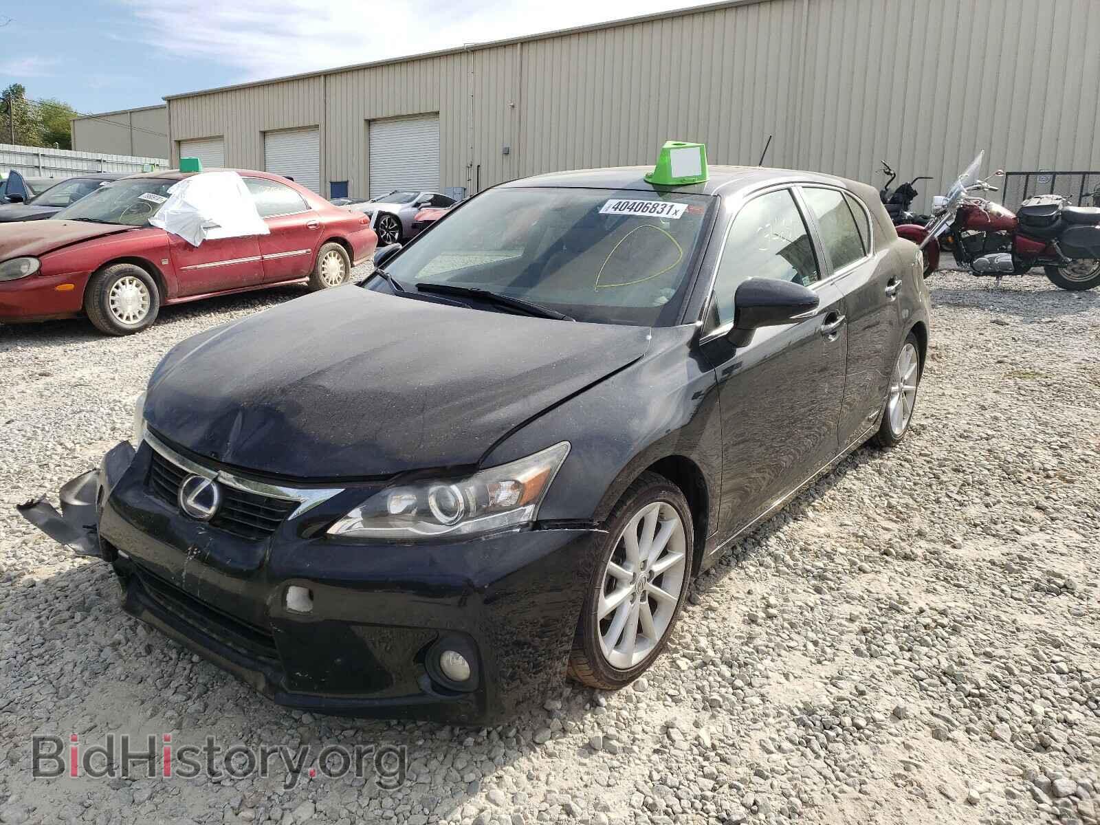 2012 LEXUS CT 200 - VIN: JTHKD5BH2C2076260 - Фото 2