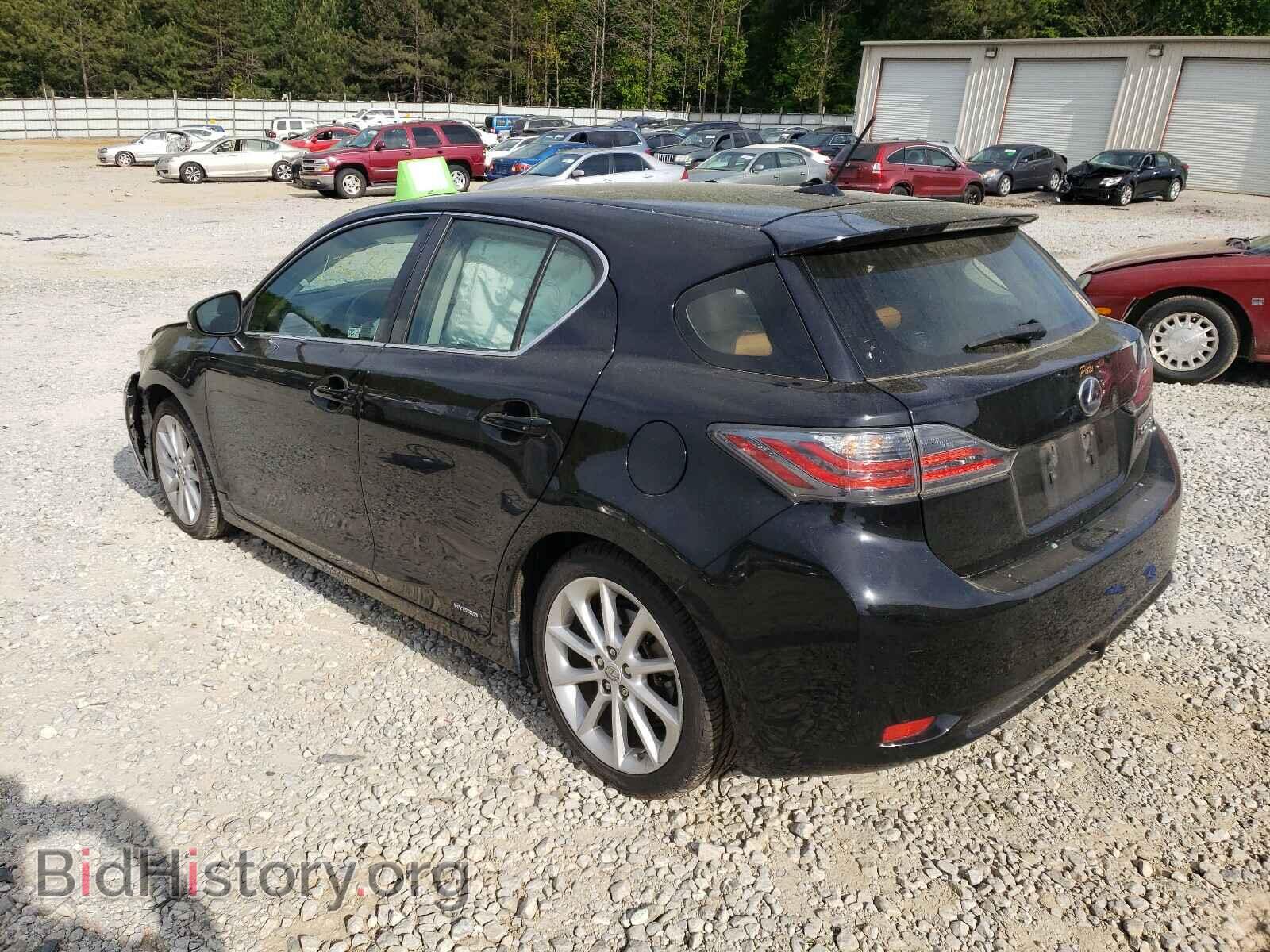 2012 LEXUS CT 200 - VIN: JTHKD5BH2C2076260 - Фото 3