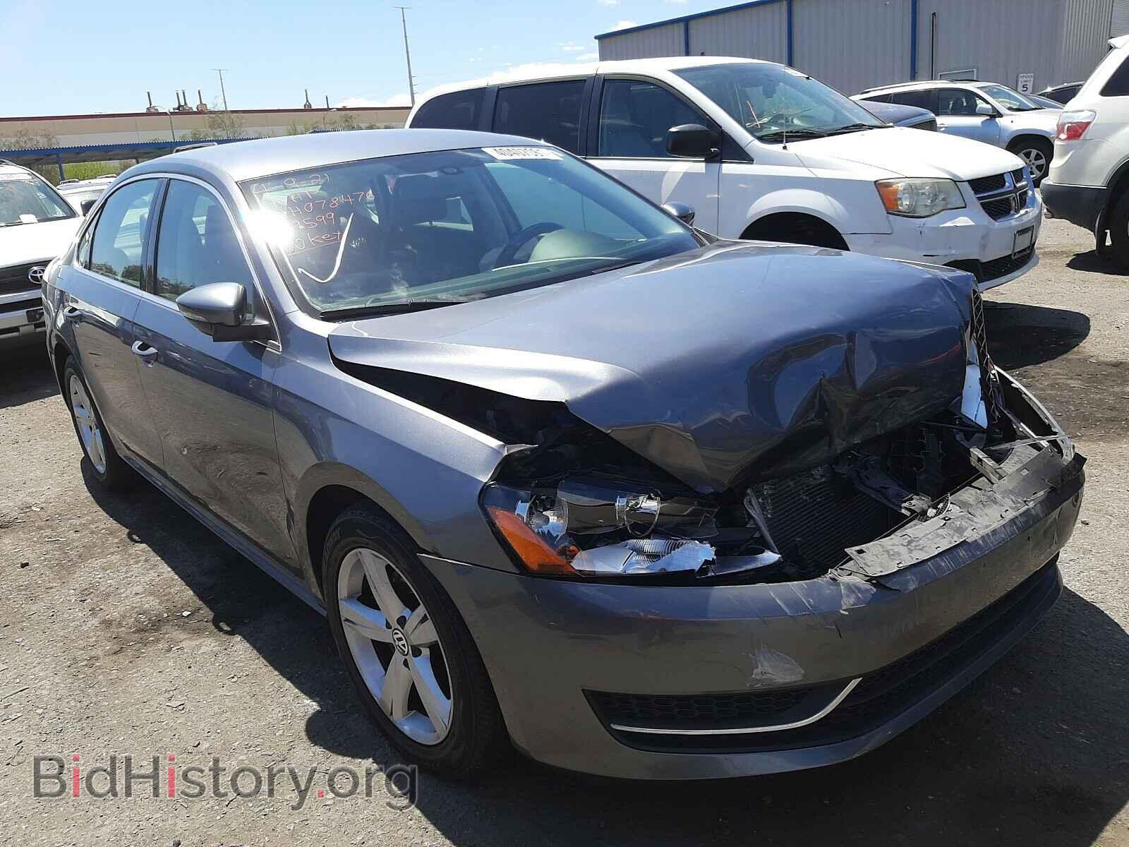 Photo 1VWBP7A37CC100098 - VOLKSWAGEN PASSAT 2012