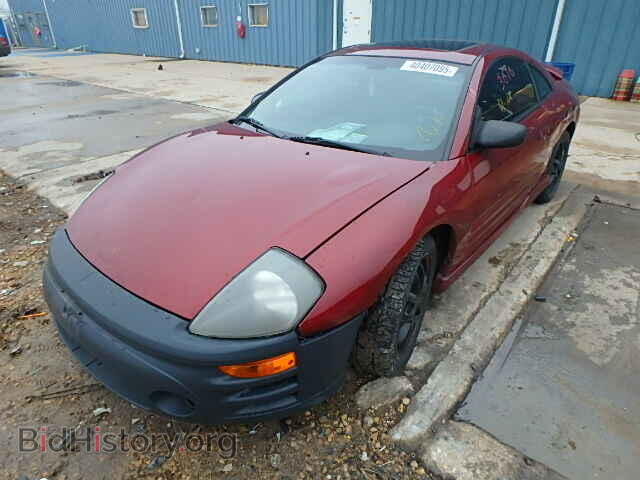2002 MITSUBISHI ECLIPSE - VIN: 4A3AC54H22E101942 - Фото 2