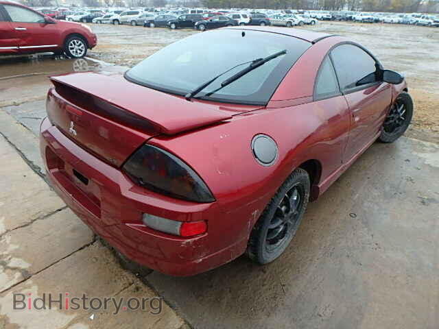 2002 MITSUBISHI ECLIPSE - VIN: 4A3AC54H22E101942 - Фото 4