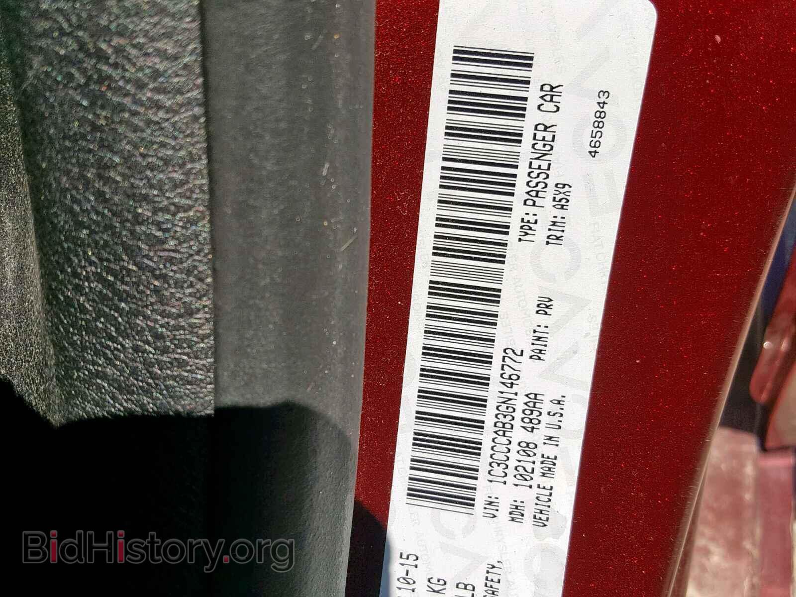 2016 CHRYSLER 200 - VIN: 1C3CCCAB3GN146772 - Photo 10