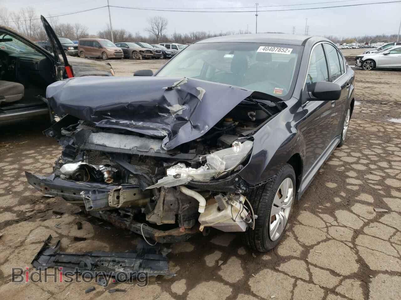 2013 SUBARU LEGACY - VIN: 4S3BMBA66D3048392 - Фото 2
