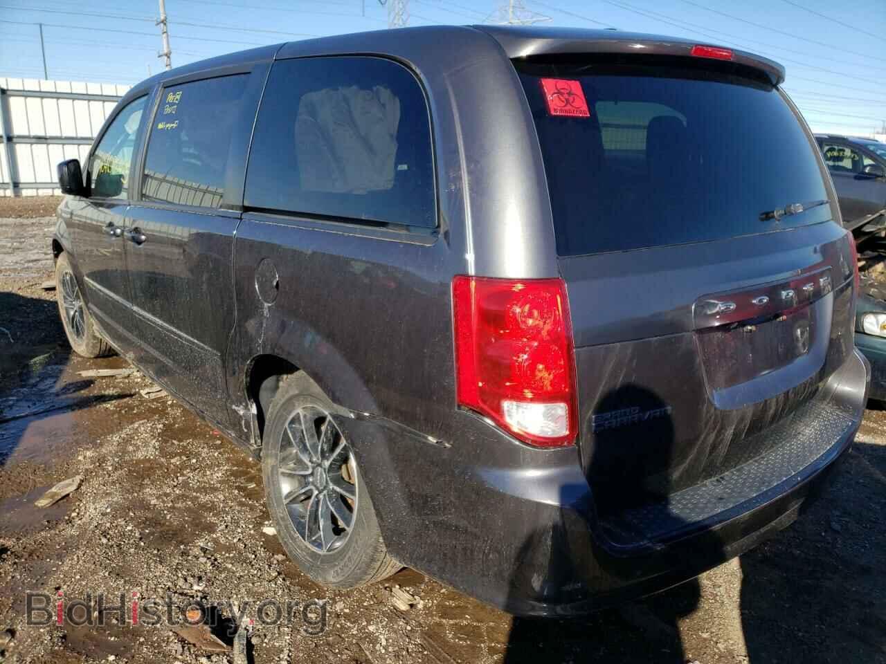 2017 DODGE CARAVAN - VIN: 2C4RDGCG1HR639924 - Фото 2