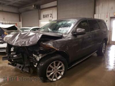 2018 Dodge DURANGO SXT, серый — VIN 1C4RDJAG1JC115347, Copart