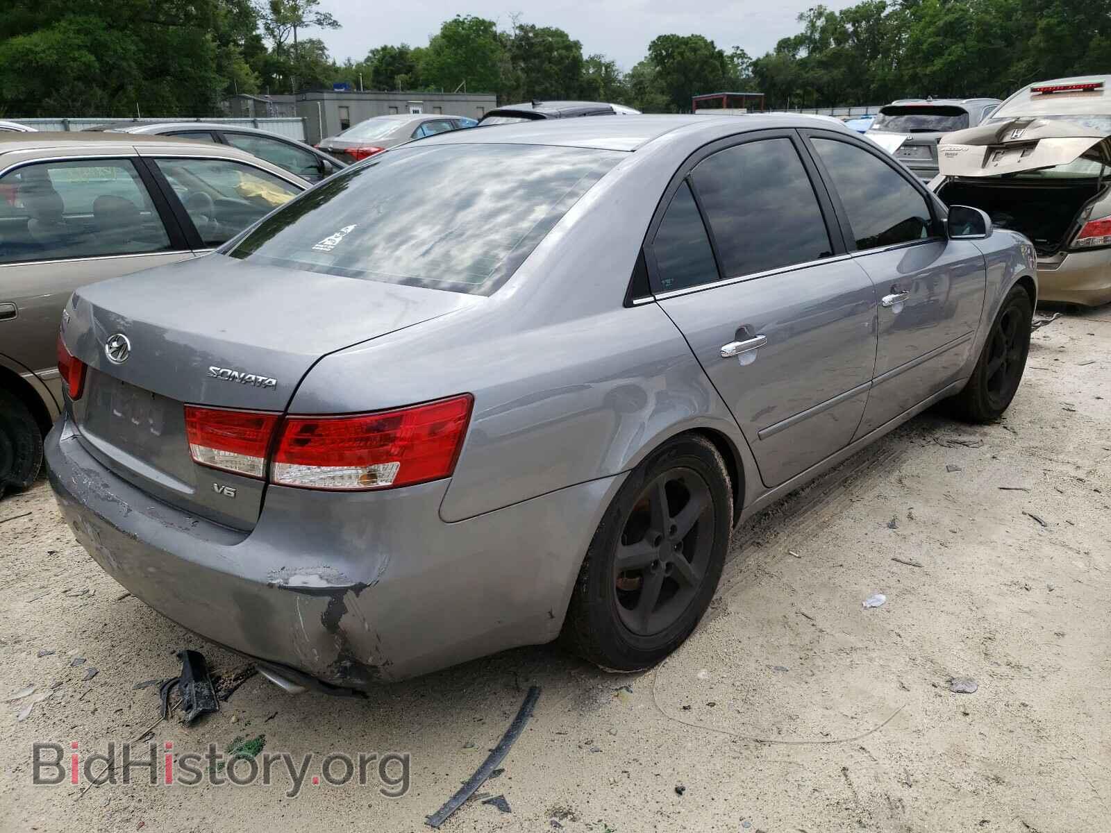 2006 HYUNDAI SONATA - VIN: 5NPEU46F46H081237 - Фото 4