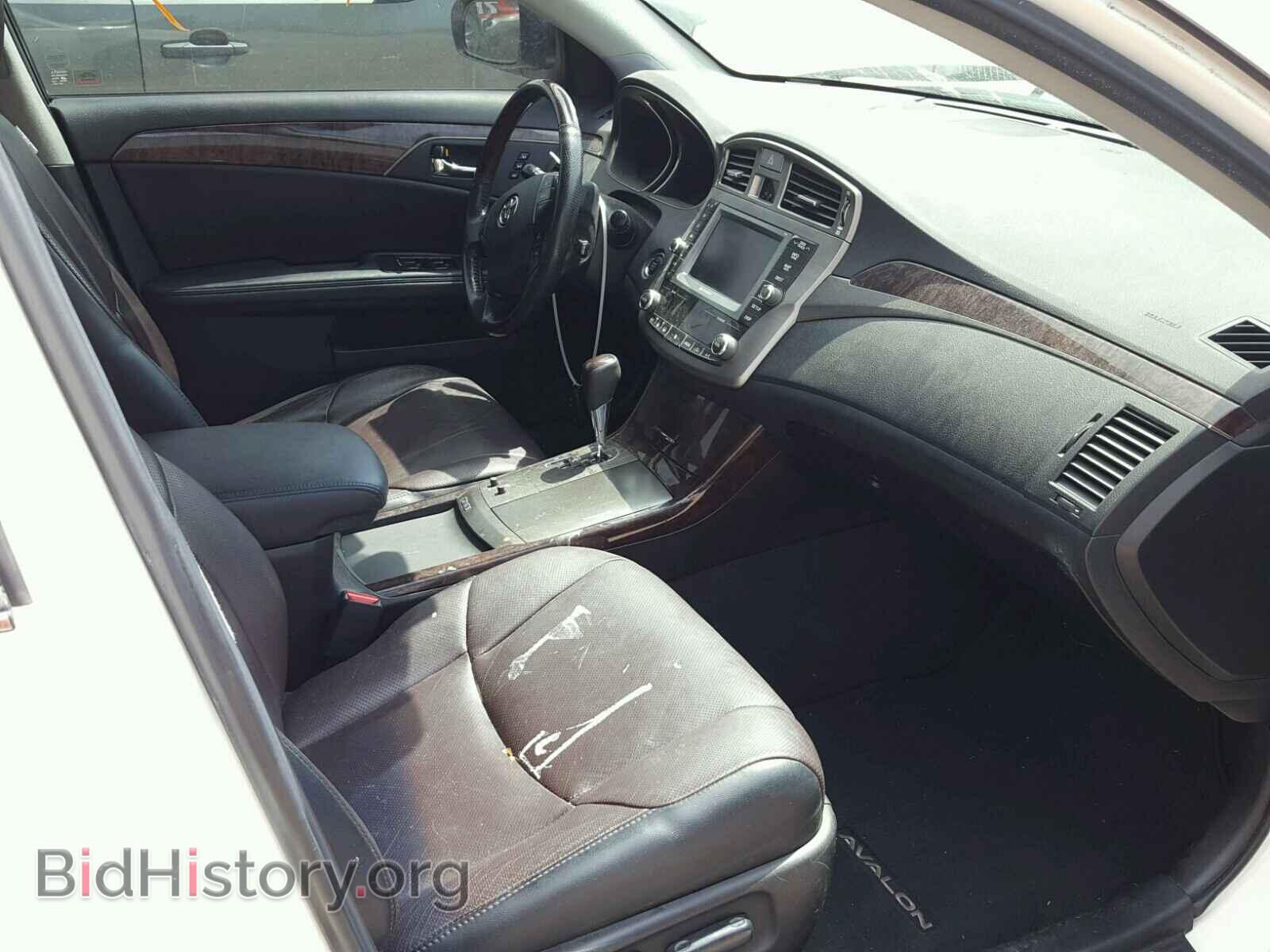 2011 TOYOTA AVALON - VIN: 4T1BK3DB4BU426913 - Фото 5