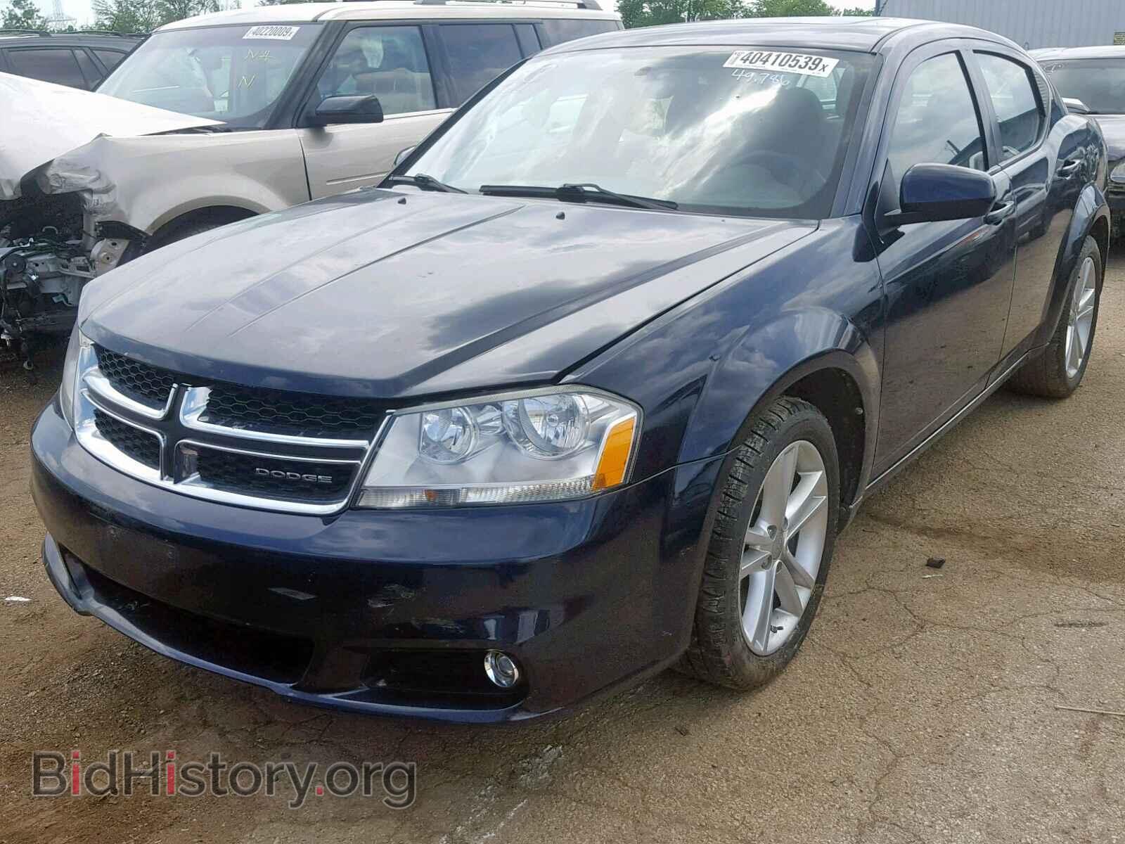 2012 DODGE AVENGER - VIN: 1C3CDZEG8CN123522 - Фото 2